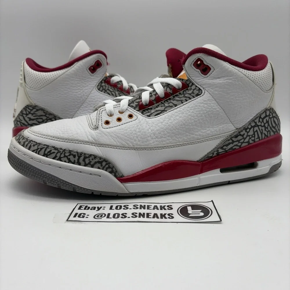 Size 13 - Jordan 3 Retro Mid Cardinal Red (CT8532-126)